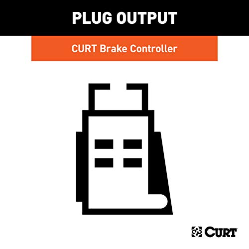 CURT 51353 Quick Plug Electric Trailer Brake Controller Wiring Harness for for Select Cadillac, Chevrolet, GMC and Hummer Trucks and SUVs