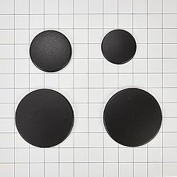 Whirlpool W10881749 OEM Range Surface Burner Cap Set