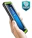i-Blason Case for Galaxy S9 2018 Release, Ares Full-body Rugged Clear Bumper Case with Built-in Screen Protector (Green)