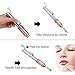 Ampoule Head Hylauronic Acid Injection - 10pcs Ampoule Head for Hyaluron Pen Wrinkle Removal High Pressure Hyaluronic Density Atomizer