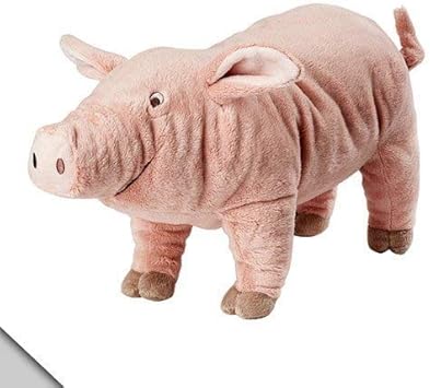 Amazon Knorrig 豚のぬいぐるみ Ikea 農場 動物 子供 ソフト おもちゃ ぬいぐるみ ペット用品