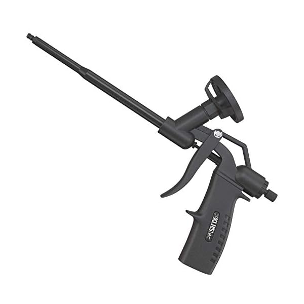 KLRStec® PREMIUM PU Schaumpistole Teflon beschichtet (PTFE) - Profi Montagepistole I Bauschaumpistole für Pistolenschaum…