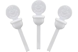 Stoppers for Disposable Coffee Cups - Stix Circle Beverage Plug for Disposable Lids, Stirrers Bulk Stir Stick, Portable Coffe