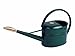 Bosmere Haws Slimcan Metal Watering Can with Oval Rose, 1.3-Gallon/5-Liter, Green