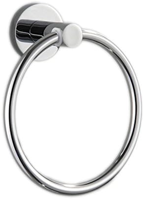 Stainless steel circular wall-mounted towel ring bracket bathroom hanger