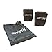 GRITFIT Athletics Knee Wraps (Pair), Knee Compression Sleeve- for Squats, Powerlifting, Weightlifting, Crosstraining, Workouts & Fitness. Knee Strap for Men & Women- Bonus Carry Bag & 3 Workouts