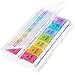 AM PM Pill Organizer - Weekly Pill Box,Detachable 7 Day Vitamin Container,Daily Meds Holder,Push Button Medicine Organizer with Outer Container for Travel Home Fish Oil, Vitamin - Twice-A-Day