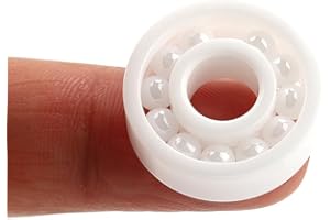 BLAZINGSTAR MR104CE 4x10x4 mm ZrO2 Ceramic Ball Bearing MR104 CE 4x10x4 Insulated Waterproof Bearings(MR104 CE 4X10X4, 1)