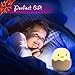 Kids Night Lights for Bedroom: Baby Night Light, Cute Chick Night Light for Kids - Ideal Baby Gift for New Moms (USB Rechargeable Battery LED Lamp)