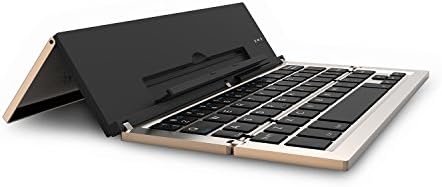 Portable Foldable Bluetooth 3.0 Wireless Keyboard with Kickstand Stand Holder For Apple iPad iPhone IOS,Andriod Windows Smartphone Tablet
