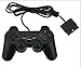 KUYOO PS2 Wired Game Controller for Sony Playstation 2 Black