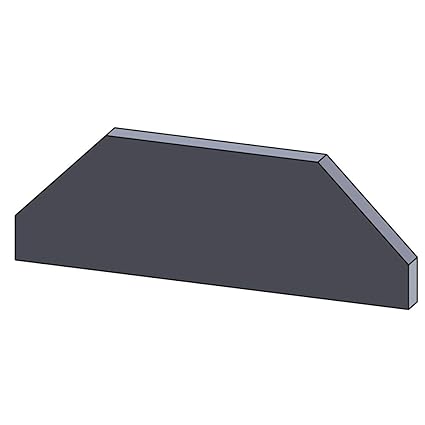 Flamado Hot Gas Diverter Plate Top 423 X 145 X 30 Mm Amazon Co Uk