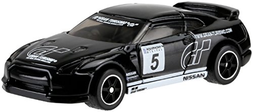 Hot Wheels Retro Entertainment Gran Turismo 2009 Nissan GT-R 1:64 Die-Cast Vehicle - Black