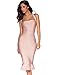 meilun Womens Halter Fishtail Bandage Party Dress Elegant Wedding Guest Dress
