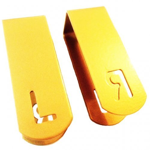 Dttra Pair of Radiography Clip Markers (L and R, AP & PA) - GOLD - For Radiographers