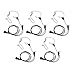 GoodQbuy 2 Pin PTT Mic Covert Acoustic Tube Earpiece Headset for Kenwood QUANSHENG TYT BAOFENG UV5R 666s 888S Retevis H-777 2 Way Radio Walkie Talkies (Pack of 5) primary