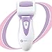 Rechargeable Electric Callus Remover & Foot File - Pedicure Tool to Exfoliate Dry Feet & Cracked Heels with Powerful Pumice Stone Rollers & Heel Smoother, Callous Shaver & Sander for Women & Men