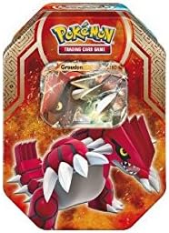 Pokémon - Caja metálica (Groudon ex-pv. 180): Amazon.es: Juguetes y juegos