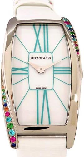 Amazon ティファニー Tiffany ジェメア ベゼルカラーストーン Z6401 10 10g29a48g ホワイト文字盤 新品 腕時計 レディース W1358 並行輸入品 レディース腕時計 腕時計 通販