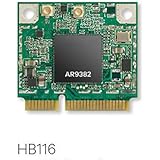 AR9382 AR5BHB116 2.4/5 GHz Daul Band Single-chip 300 Mbps 802.11n HALF MINI PCI-E Wireless Card