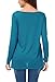 Urban CoCo Women's Plus Size Swing Pocket Tunic Tops Loose Tee Shirts (2XL, Blue Jewel)