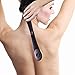 Back Applicator Deluxe: Apply Lotion or Medicine by Yourself on Unreachable Parts of Your Body! Folding Application Tool Set With Long Reach Handle Stick. Comes With 5 Sponges and a Prestigious Pouch