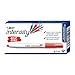 BIC Intensity Bold Dry Erase Marker, Pocket Style, Fine Bullet Tip (4.5 mm), Red, Perfect For The Office & Home, 12-Count