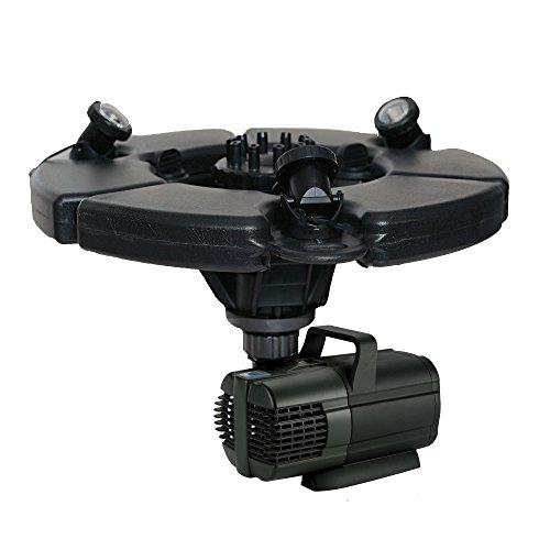 OASE 45393 1/2 HP Floating Fountain with Lights