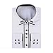 Contrast Color Long Sleeve Slim Fit Men's Button Down Casual Shirts (16