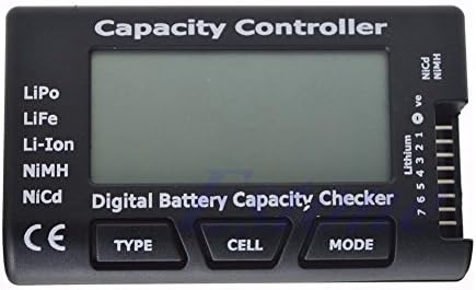 RC CellMeter-7 Digital Battery Capacity Checker For Nicd NiMH LiPo LiFe Li-ion