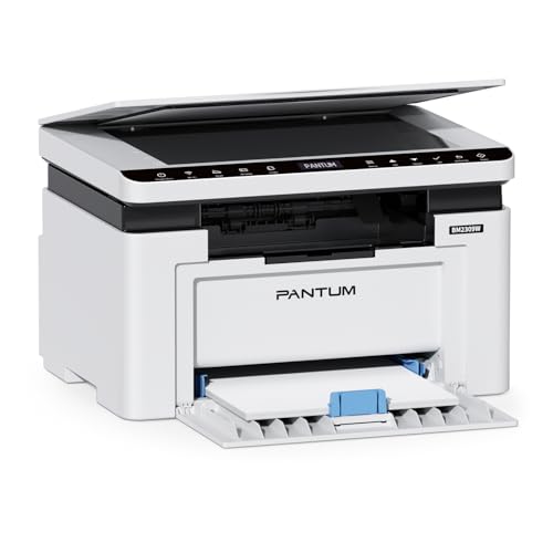 PANTUM BM2309W laserdrucker Multifunktionsgerät, Drucker Scanner Kopierer 3in1, Schwarz Weiss, WLAN Drucker, Airprint, A4, 1200 x 600 DPI, 20 Seiten p