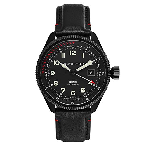 Hamilton Men's H76695733 Khaki Takeoff Auto Air Zermatt Automatic Black Watch