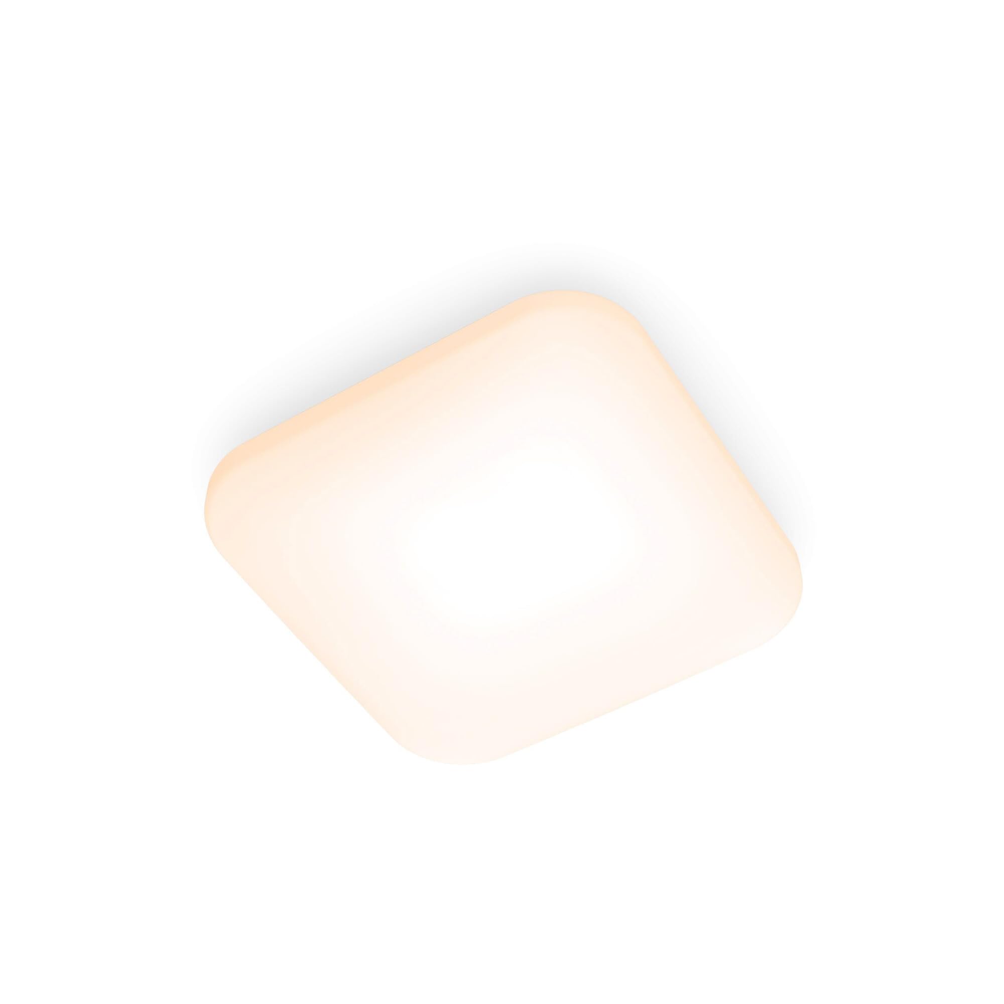 PHILIPS LED Mauve CL270 12W led Ceiling Light Fixture Warm White 2700k [12W - White - Square] for Indoor Home Lighting, Living Room, Study, Office