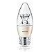 Philips LED Dimmable B13 Candle Light Bulb: 330-Lumen, 2700-Kelvin, 4.5-Watt (40-Watt Equivalent), E26 Base, Soft White, 1-Pack
