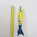 Koogel Diving Toys, 4 Pcs Colorful Dive Torpedoes for Pool Use Gliding Shark Throwing Torpedo Underwater
