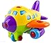WolVol 18-Piece Take Apart Building Airplane - Toddler Assembly STEM Toy - Lights & Music - Take Apart for Boys & Girls - Screwdriver Included - Educational Put Together - Motor Skill