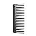Large Wide Tooth Comb Hair Comb Detangling Hairbrush, Heat-resistant Anti-static Scalp Massage Styling Comb for Long, Wet or Curly Hair (Black)