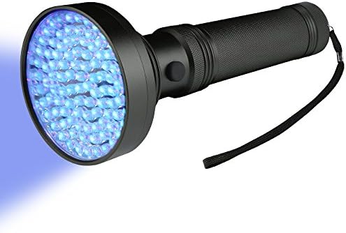 UV Black Light Flashlight 100 LED Pet Urine Detector Light Handheld
