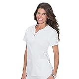 koi Stretch Women's Penelope Lace-Up Neck Scrub Top