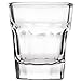 Trendy Bartender Shot Glass Set (4pcs, Clear) – Heavy Base 1.5 Oz Shot Glasses For Liquor and Espresso - Polishing Cloth & Liquor Pourer Included.
