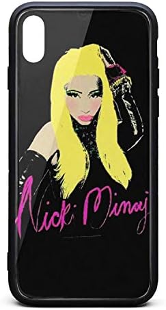 Phone Case for iPhone x/iPhone Xs/iphonexs max Anti-Finger Anti-Scratch Hard TPU High Impact Protective Cute Nicki Minaj Music iPhone Case Cover