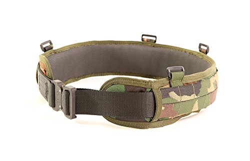 HSGI Slim Grip Padded Belt - Large 41.5" end to end, previously large Belt - Woodland