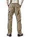 CQR CQ-UAP01-KHK_Medium(W32-36)-Short Men's ACU/BDU Rip Stop Trouser EDC Tactical Combat Pants UAP01