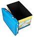 Yellow & Blue Train Collapsible Storage Organizer by Clever Creations | Storage Box Folding Storage Ottoman for Your Bedroom | Perfect Size Storage Chest for Books, Shoes & Games