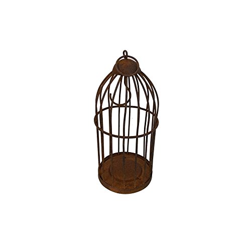 Craft Outlet Bird Cage, 3 x 7-Inch, Rustic
