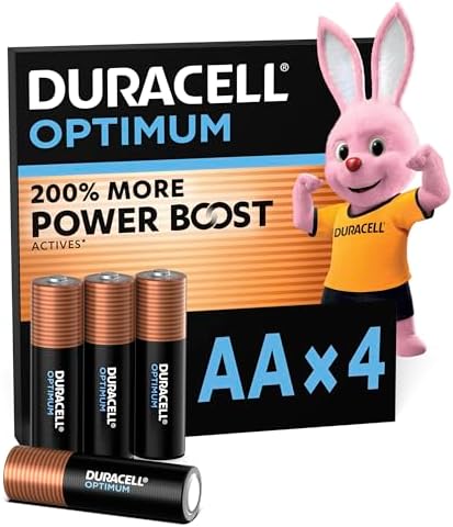 AA Optimum Piles Alcalines (Lot de 4) 1.5V, LR06
