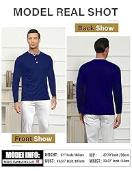 OYOZONE Men's Regular-Fit Long-Sleeve Pique Polo