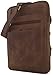 LEABAGS Detroit Leather Shoulder Bag I Small genuine buffalo leather shoulder bag with vintage look I Messenger Bag I Office Bag I Business Bag I Men's Handbag I 8x10x1,5 inch