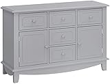 Million Dollar Baby Classic Sullivan Double-Wide Dresser, Grey Finish