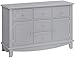 Million Dollar Baby Classic Sullivan Double-Wide Dresser, Grey Finish